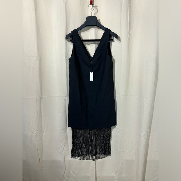 NWT Banana Republic Mesh Midi Dress - Picture 2 of 13